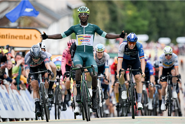 Cyclisme Le doublé pour Biniam Girmay sur le Tour de France 2024