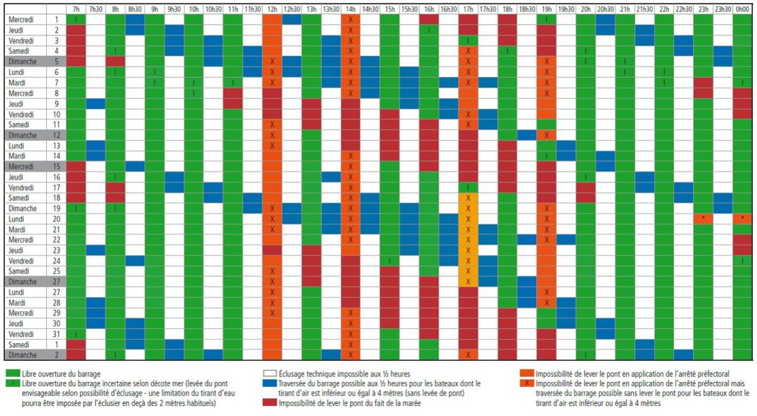 Horaires Barrage De La Rance 2022 Horaires Barrage De La Rance 2022 - Esam Solidarity