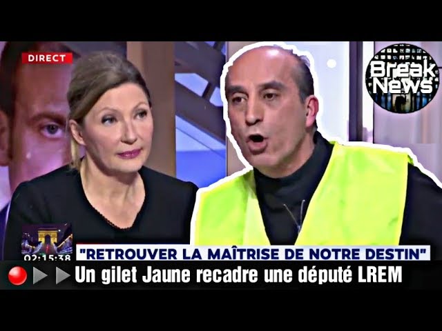 Un Gilet Jaune Clashe Une Députée Lrem En Direct Sur Lci Vidéo