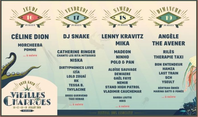 Vieilles Charrues 2020 à Carhaix. Céline Dion, Lenny Kravitz, Mika Au ...