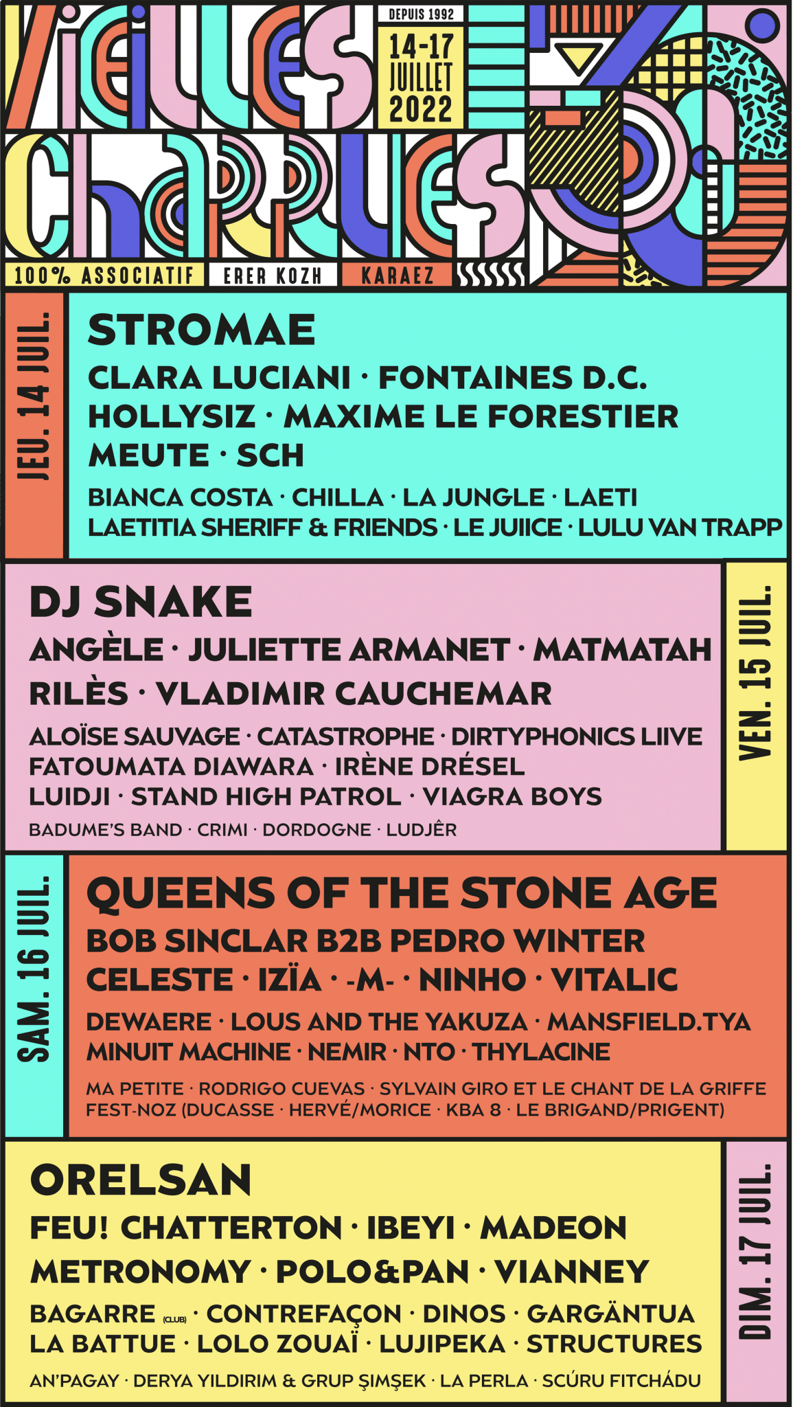 Carhaix. Vieilles Charrues 2022 : Toute La Programmation