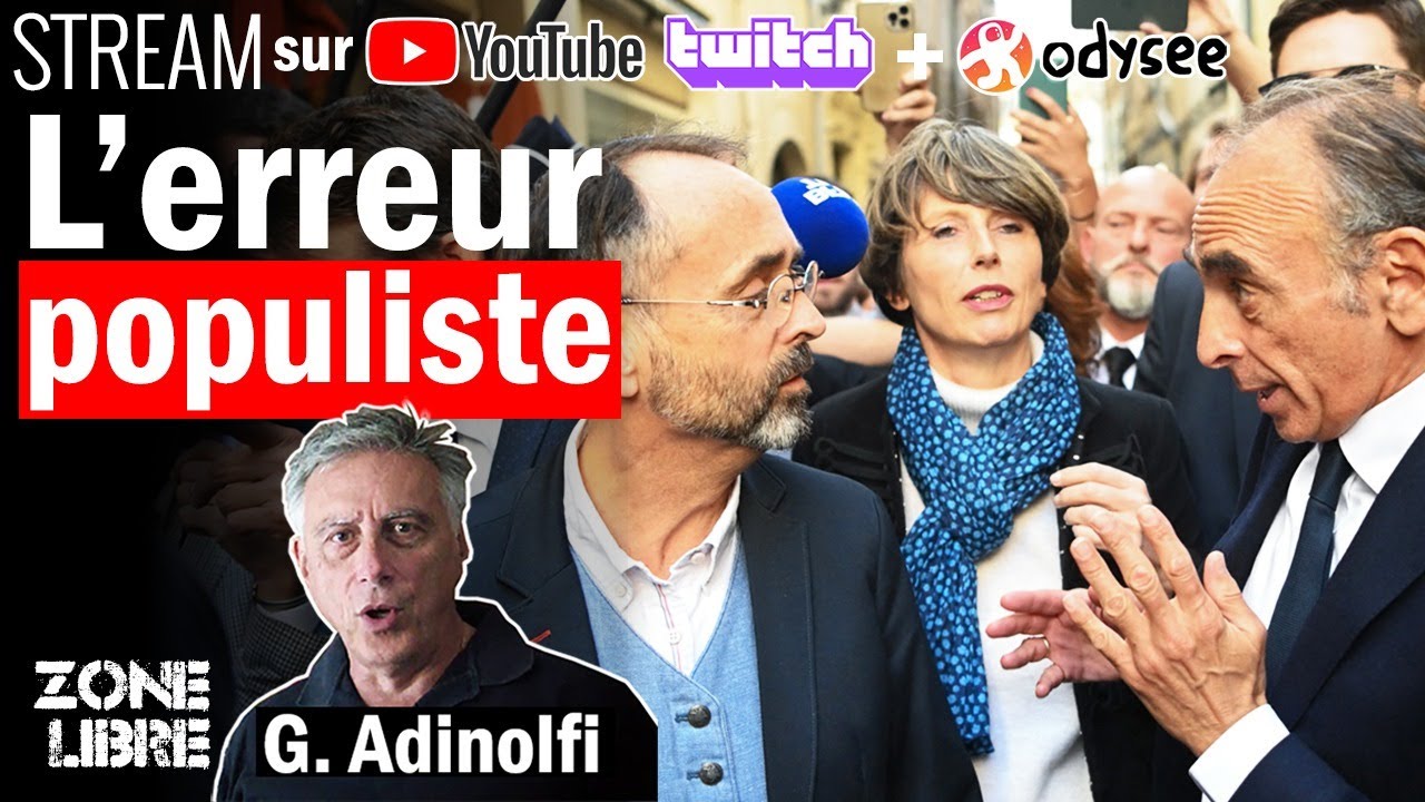 L'Erreur Populiste décryptée par Gabriele Adinolfi