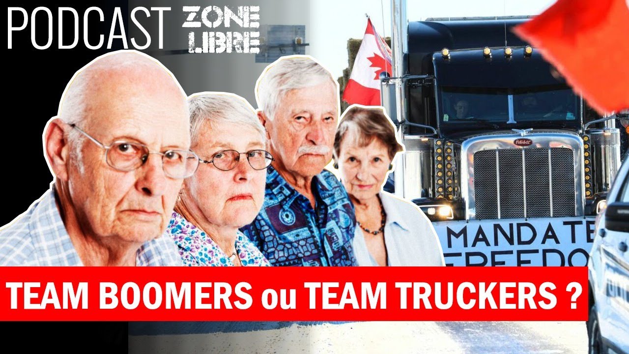 2 sujets pour 1 direct sur Zone libre : les truckers et les boomers