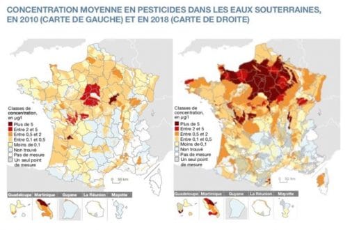 Environnement. Pesticides : Une Carte De France Interactive Pour ...