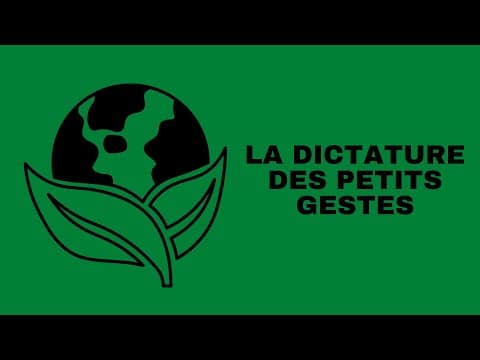 Les dessous de l'oligarchie. L'arnaque de la dictature des petits gestes !