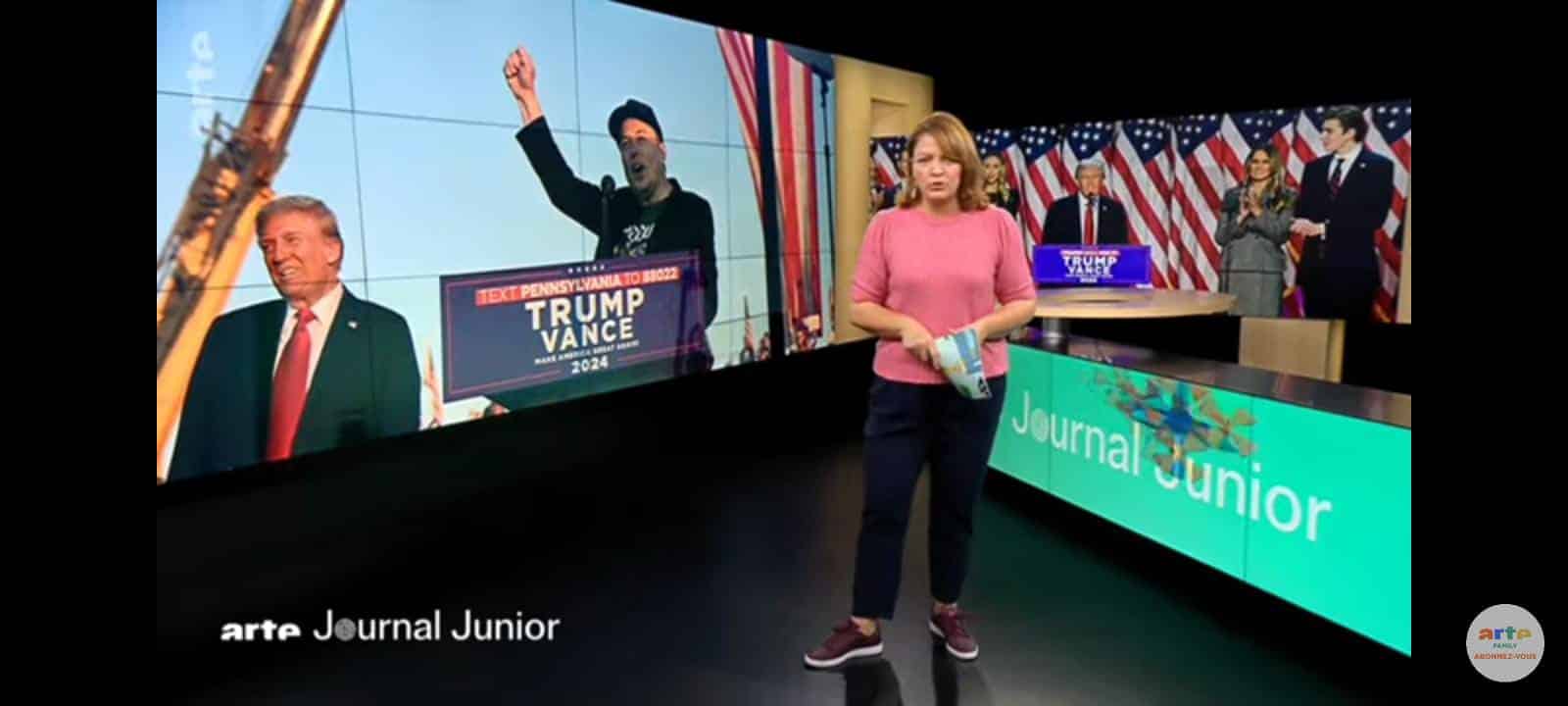 Arte Junior explique l’élection de Trump aux enfants : une pur exercice de propagande